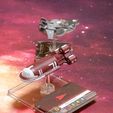 03052022-P1010968.jpg Star Wars Corellian Shuttle (Senator's) Wargame (X-Wing compatible)