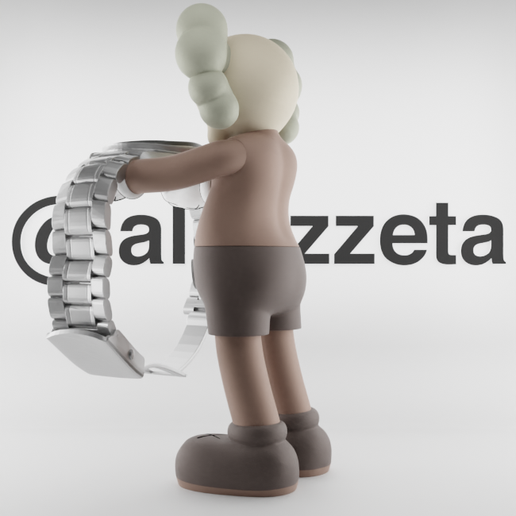 0013.png Soporte para reloj Kaws