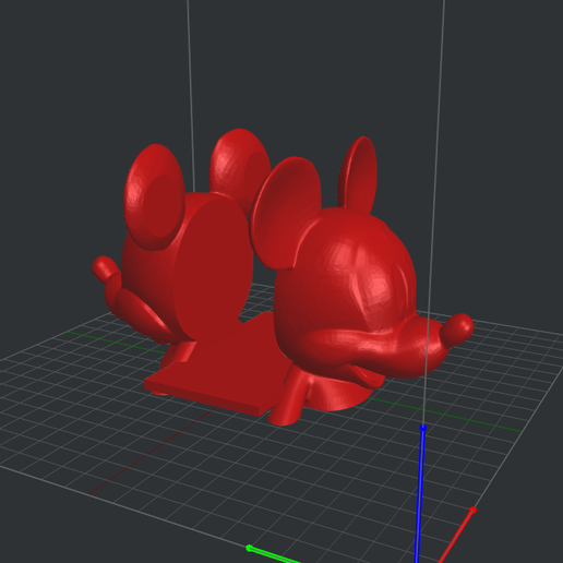 Mickey Napkin Holder 3D model