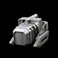 Crate-hauler-3.jpg Armored Cargo Crates and Hauler Sci Fi and Industrial Tabletop Terrain
