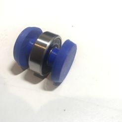 2017-04-23_15.34.08.jpg Free 3D file Threaded Fidget Bearing Caps (Updated V3)・Object to download and to 3D print