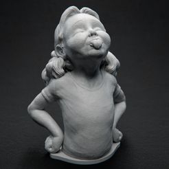 CheekyMonkey_Front_01.jpg Download free STL file Cheeky Monkey • 3D print model, bendansie