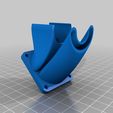 officialE3DV6fanduct_work_vent.png Adjustable 2-in-1 fan duct: extruder and filament cooler for E3D V6