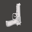 m94.png Beretta M9 Real Size 3d Gun Mold