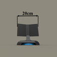 Slide3.png Book Holder and Cup Holder 3D Printable Model