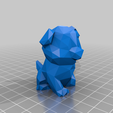 LowPolyCrealityDog.png Free STL file Low Poly Creality Test Dog・Design to download and 3D print, cooperthorne