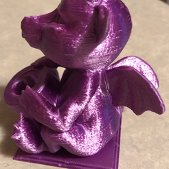 photo.png Baby Dragon Pen Holder with Wings