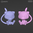 Mew_models.png Mew Chibi 2 models Pokemon