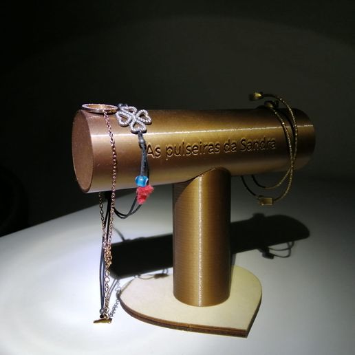 T-Bar Bracelet Holder 3D model