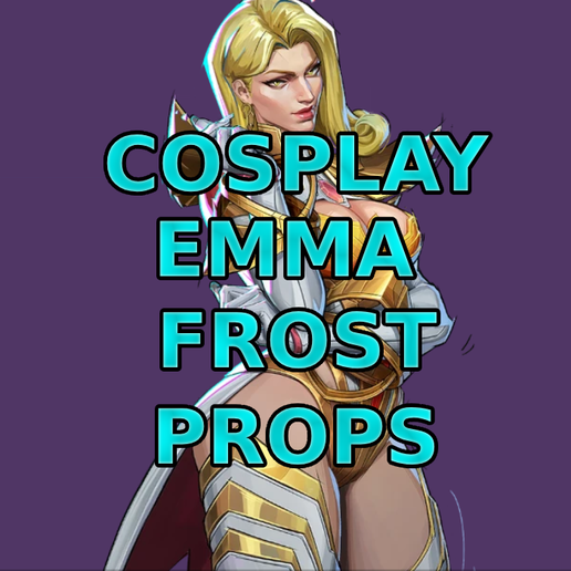🦅 Cosplay Emma Frost Phoenix Diamond Costume Marvel Rivals Full