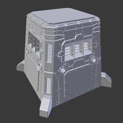 eab776e5f689c2071c36e2091b42bb50_display_large.jpg Бесплатный STL файл Sci-fi fortress・План 3D-печати для скачивания