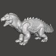 rhedosaurus1.jpg RHEDOSAURUS 20000 FATHOMS KAIJU MONSTER MINIATURE MODEL FOR FANTASY GAMES RPG DND