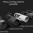 Config.png DSLR Lens-Cage for Astrophotography (Customizable)
