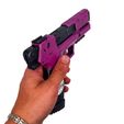 Lizzie-prop-replica-Cyberpunk-20778.jpg Cyberpunk 2077 Lizzie Gun Replica Prop Pistol Weapon