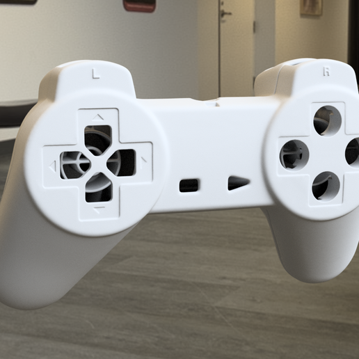 PS1  SCPH-1080 Reverse Engineered 3d scan
