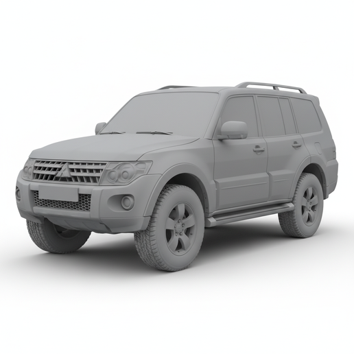 🚗 Mitsubishi Pajero car, vehicle, automobile, sports car
