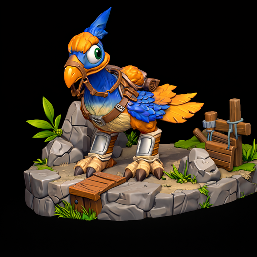 Figurine Flut Flut - Jak and Daxter's mount