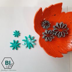 20211003_114315.jpg STL file Polymer Clay Cutter Flower Daisy・3D printable model to download, BiancaA