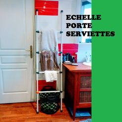 echelle porte serviettes.jpg Towel ladder