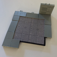 PatternedFloorAndOpenLOCKFoamTiles.png OpenLOCK Boden- und Wandplatten für die Verwendung mit Foam Board