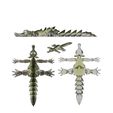 8.jpg Articulated Spiky Lizard Monster STL - Cute Fantasy Reptile Creature - 3D Print Model for Resin & FDM