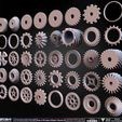 Pack-of-40-Gears-Kitbash-Volume-02-Sculpted-by-Yacine-BRINIS-Set-005.jpg Pack of 40 IMM Gears Brushes for ZBrush (Kitbash) Volume 02