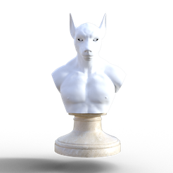 Anubis.png Free OBJ file Anubis・3D printable object to download