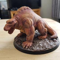 meg_5.jpg Descargar archivo Hodge-Podge Monsters #1 - Megalosaurus "Big Meg" • Plan imprimible en 3D, invader_design