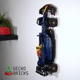9.jpg Wall Mount for 42206 Red Bull F1 Formula 1 RB20 Technic Gecko Bricks