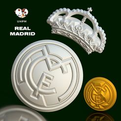 Real-Madrid.jpg White Crown: Real Madrid FC Sculpture