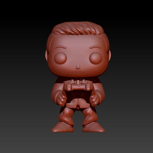 FUNKO POP BOY 3D model