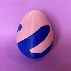 92a2c43d-e2b4-46e8-956c-aac2b66481e3.jpg Free 3D file Twist Easter Egg・3D printable object to download