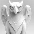 Griffin.132.jpg Mystical Griffin Minimalist Sculpture