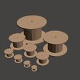 1,8-m-wooden-cable-reel-spool-rnd.jpg 1,8m wooden cable reel spool for dioramas 1/16 1/35 1/72 HO 1/87.1 N 1/160 O 1/48 G 1/12 1/24 1/32 28mm 1/56 scales