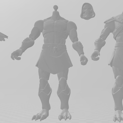 Unbenannt.png STL file Skeletor horde・3D printer model to download