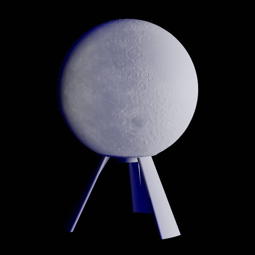 🌙 High resolution 3d models for Moon / Earth / Custom Lithophane 3d ...