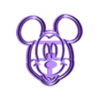 PAMELA MICKEY MINNIE.stl МИККИ МАУС - РЕЗАК ДЛЯ ПЕЧЕНЬЯ