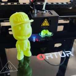 gsrgegg.jpg Free STL file ORTUR Boy - 3D printing Test・3D printable model to download