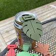 🌿 Leaf Pop Tab Opener・ STL File for 3D printing・Cults