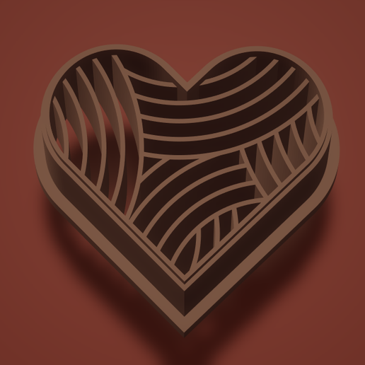 LOVE POLYMER CLAY CUTTER 3D model