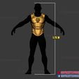 Body_armor_roman_muscle_armor_set_3d_print_file_014.jpg Body Chest Armor - Larp Armor Cosplay - Tiger Roman Muscle Armor 3D Print File