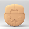 MH_5-7.png A male head in a Funko POP style. A cap backwards. A bearded man. MH_5-7