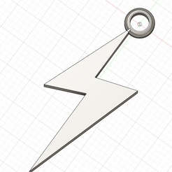 rayo-picos.png Pendant / key ring lightning bolt with and without borders