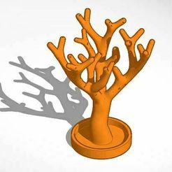 Porta-Joias-2-arvore-001.jpg STL file EWELERY TREE - ARVORE PORTA JOIAS・3D printer design to download