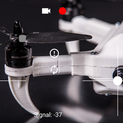 Screenshot_2016-07-07-22-22-32.png Free STL file WiFree Copter ... the RaspPi Zero lerns to fly by Android!・3D printer design to download