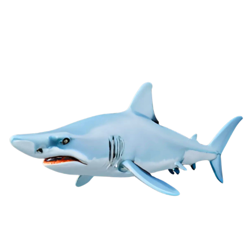 🦈 Realistic Shark・ STL File for 3D printing・Cults