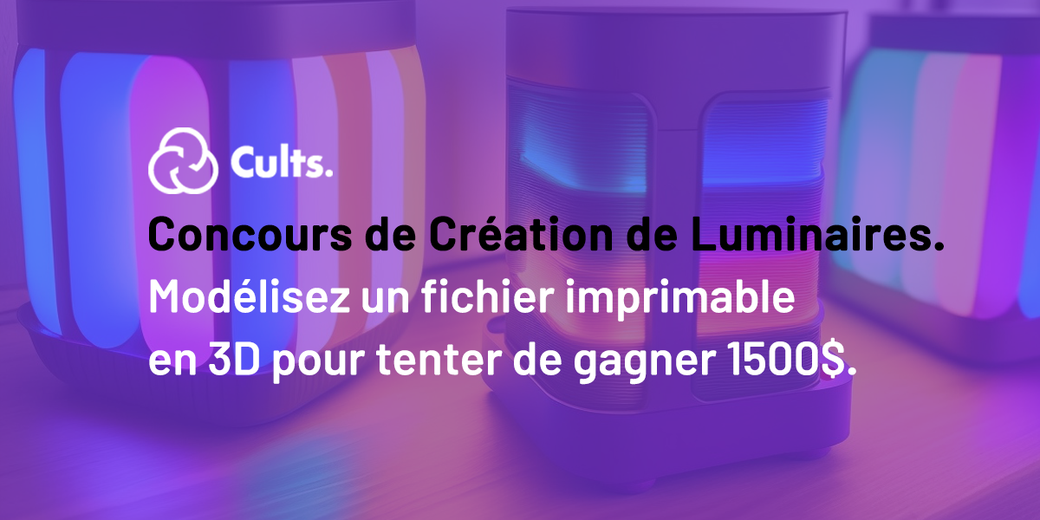 Créez un fichier imprimable 3D d’une lampe	