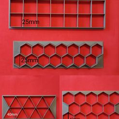 IMG_20230117_195123.jpg Archivo STL Formas geométricas para decorar (triángulo, cuadrado, hexágono)・Diseño para descargar y imprimir en 3D