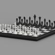 Render-04.jpg Minimalist Chess Board 061A | 360 x 360 x 30mm