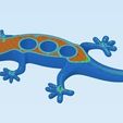 92f82e644276985cf91bf233632af2e4_display_large.jpg Gecko Fridge Magnet